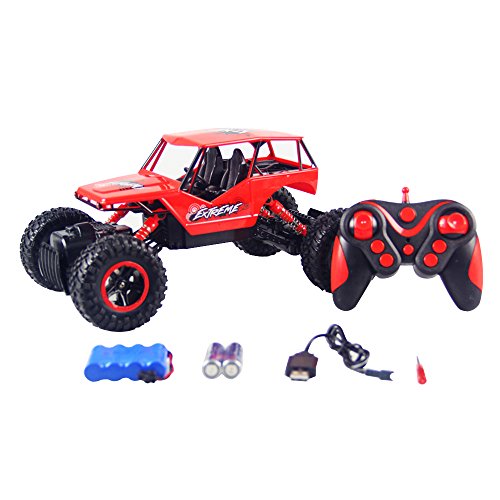 HUKOER Remote Control Car - Four-wheel drive off-road vehicl