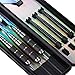 ANSOWNY Darts Steel Tip Set Professional, Steel tip Darts pro 22/26 Grams with Case, Aluminum Shafts and Black Coated Metal Barrels - 3 Pack