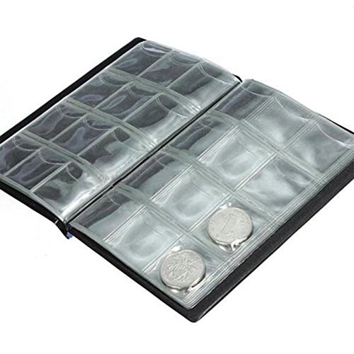 Download Creative 10 Pages 120 Coin Collection Holder Pocket Money Tokens Storage Album Book - Buy Online ...