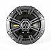 Kicker 6.5 Inch 300 Watt 2 Way 4 Ohm Coaxial Car Audio Speakers (Pair) 40CS654