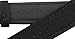 Hadley Roma MS850 22mm Black Genuine Cordura Fabric Stitched Watch Band