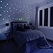 Lunar Decor Glow in the Dark Planets and Stars for Kids: 122 Self Adhesive Glowing Star and 8 Planet Decals for Children’s Bedrooms I Glow In The Dark Constellation Ceiling Wall Stickers I 3D Stickers