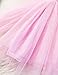 NNJXD Girl Shinny Stripe Baby Girl Printed Tutu Dress Size (100) 2-3 Years Gold&Pink