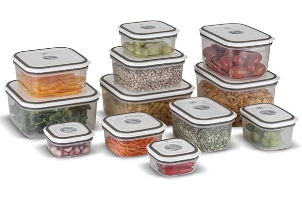 Electrolux, Pote Hermetico, 12 unidades, A23122901, cinza