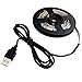 CITIBEST Waterproof Superbright 1M White SMD3528 Led Strip Light Lamp with USB Cable Port 5v