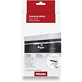 Miele Descaling Tablets for Coffee Machines, Steam Ovens, FashionMaster, Ovens and Cookers, Pack of 6 - 11201170