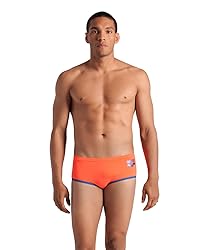 ARENA One Men's Big Logo Low-Waist Swim Short