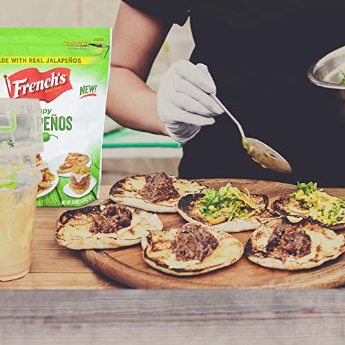 French's Crispy Jalapenos, 20 oz One 20 Ounce Bag of Fried Jalapenos