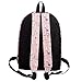 Lily & Drew Canvas Travel Backpack for Women and Teens (Cat Pink Medium)