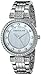 Anne Klein Women's AK/1853MPSV Swarovski Crystal-Accented Silver-Tone Bracelet Watch