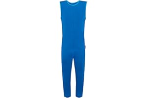 SPECIALKIDS.COMPANY Special Needs Unisex Sleeveless, Button Back Jumpsuit (3-8 yrs)