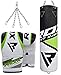 RDX Punching Bag UNFILLED Set Kick Boxing Heavy MMA Training with Gloves Punching Mitts Hanging Chain Muay Thai Martial Arts 4FT 5FT