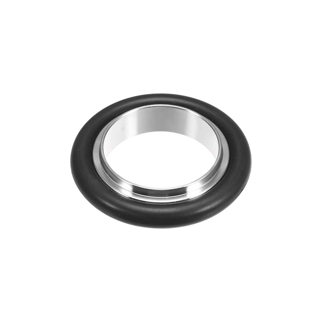 Sourcingmap Centering Ring KF-25 Vacuum Fittings ISO-KF Flange 39mm X 24.5mm Fluorine Rubber O-Ring