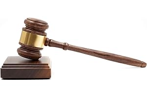 Gavels Fast Wooden Walnut Gavel and Square Sound Block for Judge Lawyer Auction