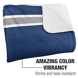 Blinn College Blanket, 60"x80" Primary Logo, Silky