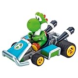 Carrera Mario 7 Yoshi 2.4 Ghz Servo Tronic Kart, 1:16 Scale