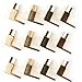 Areyourshop 12 Pcs Brass Speaker Fork Terminal Spade For 4mm Banana Plug Adapter