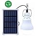 Light Control Sensor Solar Bulb Lights for Indoor Outdoor, PRODELI Portable LED Light Dusk to Dawn Solar Lamp Auto On/Off for Camping Tent Fishing Hiking Chicken Coop Shed Lighting [150LM 1600mA]