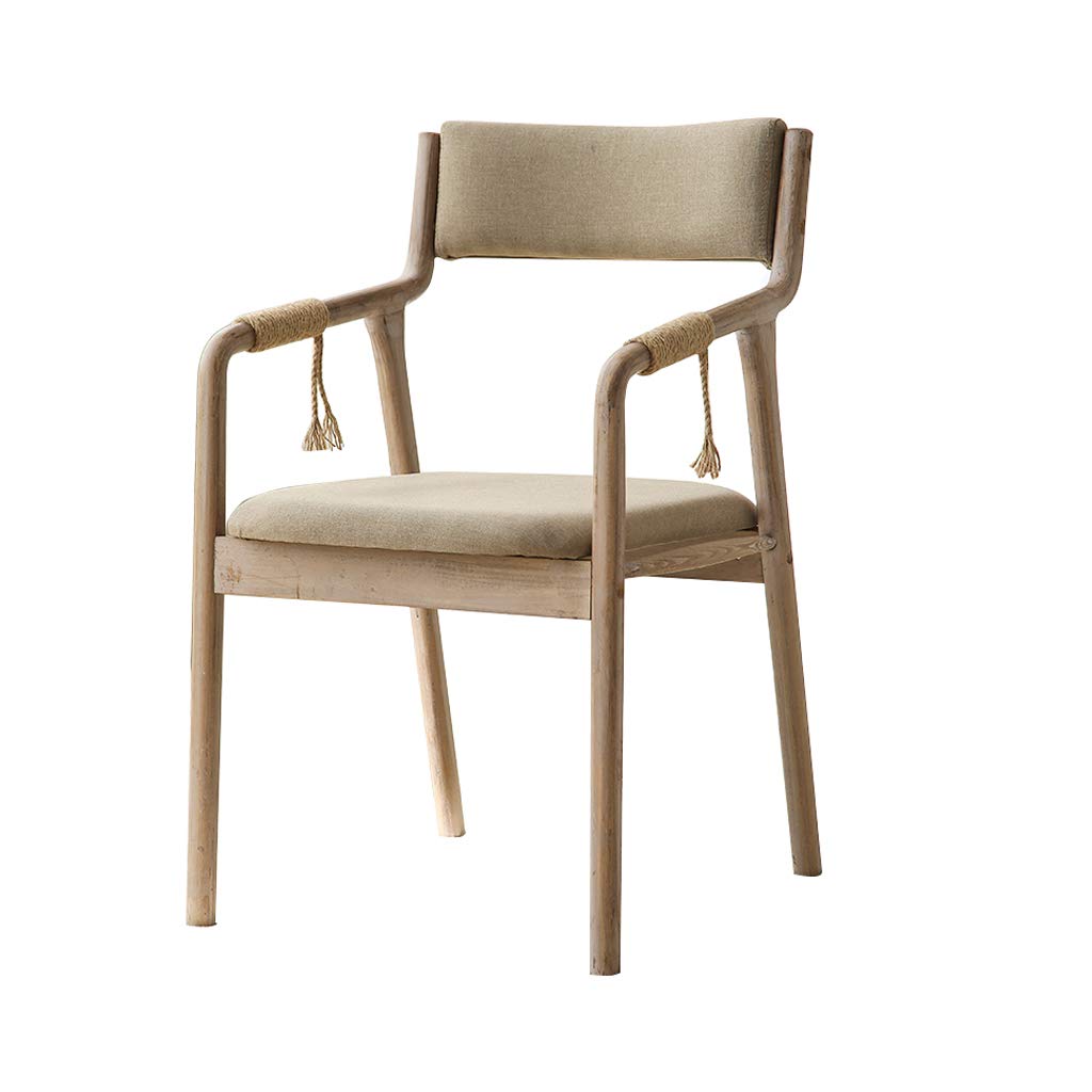 Best Dining Chair With Back Y Arm Armchair Hemp Seat