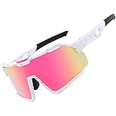 FEISEDY Polarized Kids Sunglasses Youth Sports Cycling Shades,UV400 Protection For Teens Baseball Tennis Sunglasses B0092