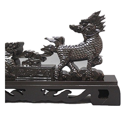 DHLink Large Kylin Samurai Sword Katana Wakizashi Tanto Stand Display Holder - Thumbnail 3