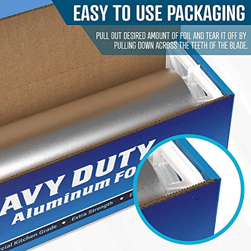 Rhino Aluminum Heavy Duty Aluminum Foil Rhino 12 x 350 sf Long Roll