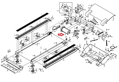 Icon Health & Fitness, Inc. DC Drive Motor Assembly 162351 Works with Image NordicTrack APEX 4100i EXP 3000 Treadmill (Certified Refurbished) - Thumbnail 2