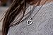 Silver Pendant Love Necklace Follow Your Heart - Jewelry Gift for Girlfriend/Daughter/BFF - Valentines Day Edition