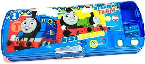 Thomas Multi-function 2 Sided Pen Pencil Box Holder with Sharpener