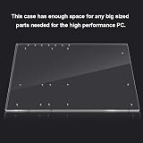Cuifati ATX Open Frame Computer Case DIY Stand Transparent Acrylic Overclocking view 7