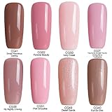 Azure Beauty Soak Off UV LED Gel Nail Polish for Nails Required Nail Dryer Gel Base Coat Top Coat