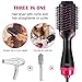 DJgold 3 in 1 Hair Brush, One Step Straighten/Smooth/Styler/Dryer like Replacement for Brazilian Blowout, Saves Time, Easy to Use, Beginner Friendly, Great for Thick/Curly Hair