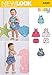 New Look 6385 Babies' Dress, Romper and Panties Sewing Kit, Size A (NB-S-M-L)