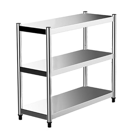 WOYQS Shelf Microondas Soporte De Acero Inoxidable Microondas ...