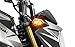 TST Industries LED Front Flushmount Turn Signals for 2017+ Kawasaki Z125 with 2-2 Signal Plug Converters and Flasher Relay (Smoke)