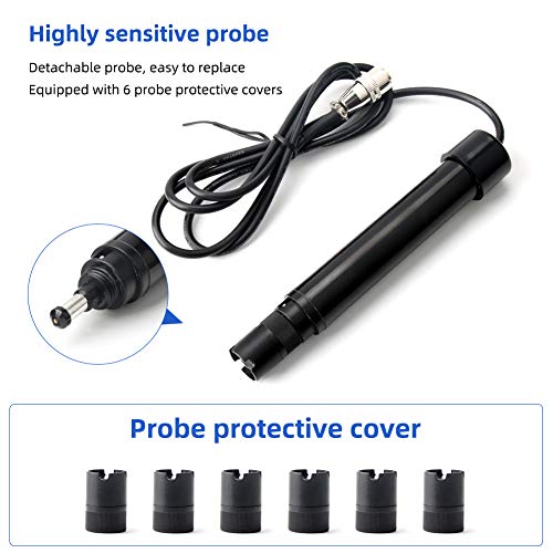 RCYAGO Dissolved Oxygen Meter with Electrode Filling Fluid Pricepulse