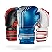 Sanabul Core Boxing Gloves (Blue/Silver, 16 oz)