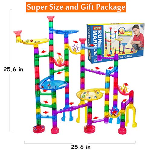 image for Veatree 138 PCS Marble Run, Building Blocks, Intellectual Toy, STEM Ed