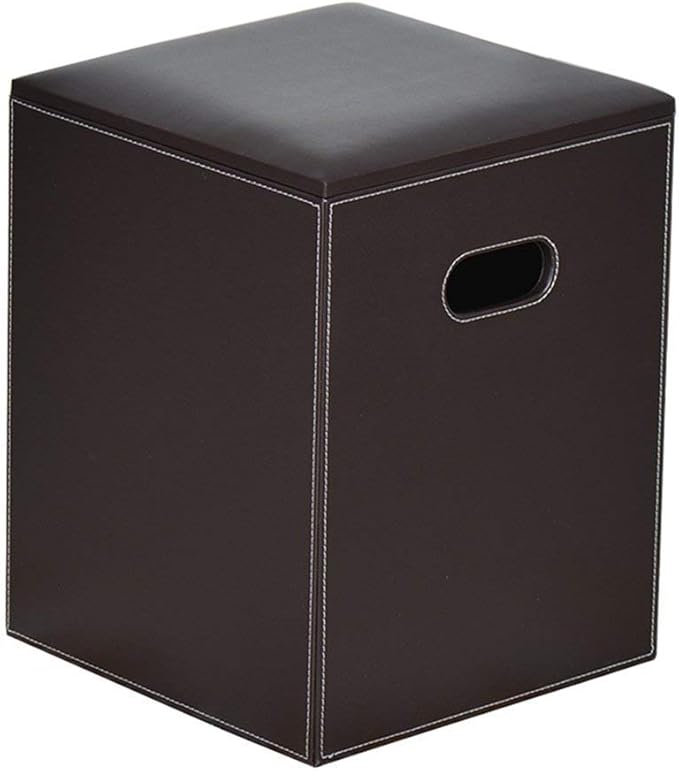 ZXYY Taburete de pie móvil con Tapa de Almacenamiento Otomana Caja