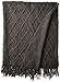 BATTILO HOME Grey Throw Blanket