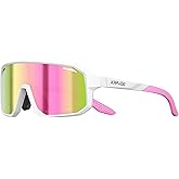 KAPVOE Kids Baseball Sunglasses Youth Polarised or Photochromatic Cycling Sunglasses for Boys Girls UV400 TR90 Frame K9029