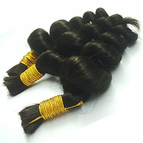 Loose Wave Bulk Human Hair For Braiding Hair No Weft Micro mini