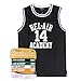 AFLGO 14 The Fresh Prince Of Bel Air Academy Jersey Will Smith Include Set Wristbands S-XXL Black