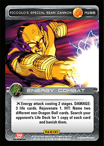 Dragon Ball Z CCG Set 1 Single Card Rare Piccolo's Special Beam Cannon R158