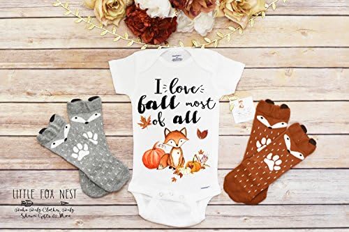 Fall Onesie®, Pumpkin Onesie®, Thanksgiving Onesie®, Fall Shirt, Thanksgiving Shirt, Pumpkin Shirt, Fox Shirt