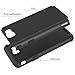 Galaxy J7 V Case, Galaxy J7 Prime Case, Galaxy J7 Perx Case, Galaxy J7 Sky Pro Case, Galaxy Halo Case, OEAGO Samsung Galaxy J7 2017 Case Hybrid Dual Layer Defender Protective Case Cover - Black