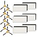 isinlive Replacement Parts Compatible Ecovacs DEEBOT N79 Deebot N79S Robotic Vacuum Accessories - 14 Pack (6 Filter + 8 Side Brush)