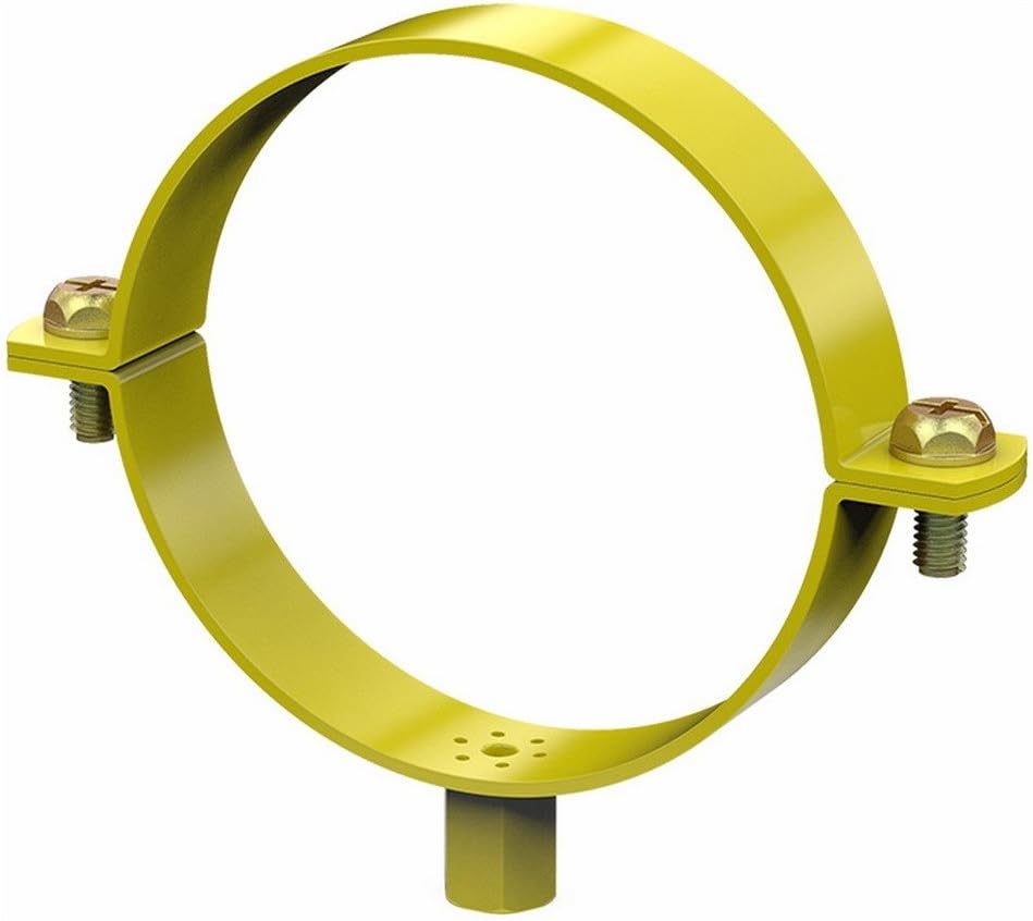 Desa 15590140 Clamp - Laminated Yellow RM8 + M10 140, Schwarz
