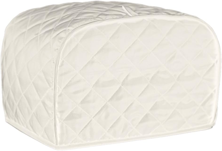 Four Slice Toaster Cover, &nbsp;Dust and Fingerprint Protection, Machine Washable (12 x 11 x 8.5 cm, Beige)