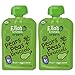 Ella's Kitchen 4+ Months Organic Baby Food, Pears Peas + Broccoli, 3.5 oz (Pack of 6)